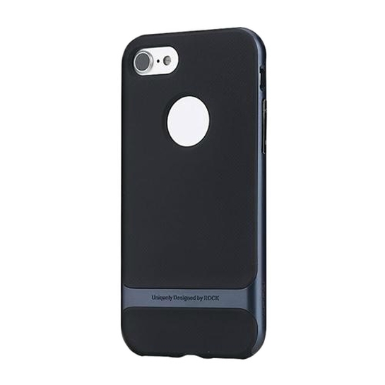Чехол Rock Royce Silicone Case for iPhone 8/7 Black/Navy Blue* - цена, характеристики, отзывы, рассрочка, фото 2
