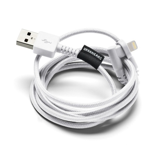 Кабель Urbanears The Thunderous Lightning USB Cable White - ціна, характеристики, відгуки, розстрочка, фото 1