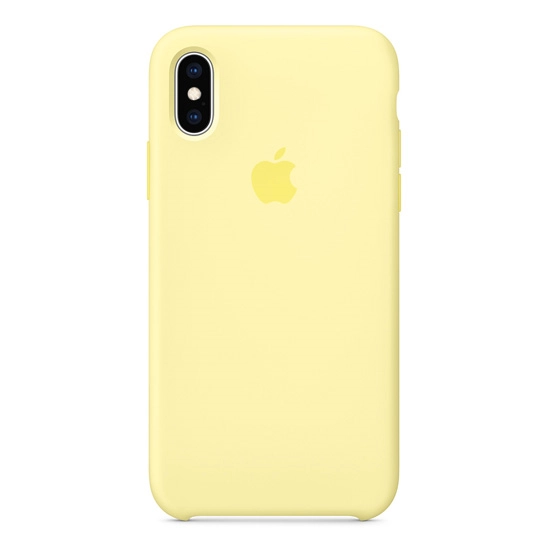 Чохол Apple Silicone Case for iPhone XS Mellow Yellow
