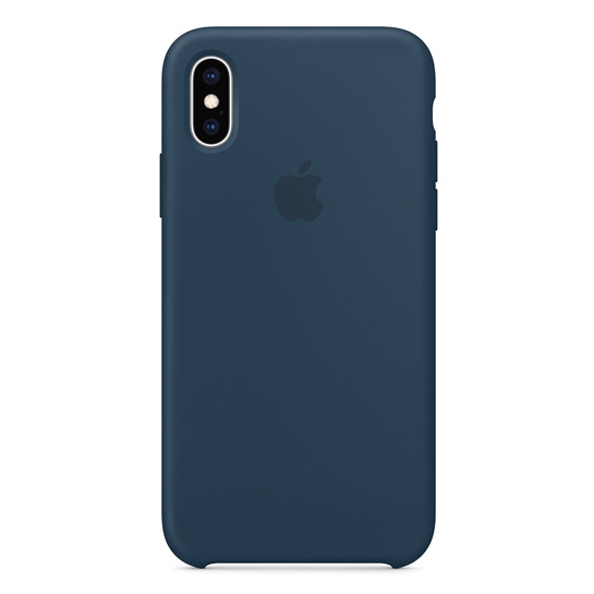 Чехол Apple Silicone Case for iPhone XS Pacific Green - цена, характеристики, отзывы, рассрочка, фото 1