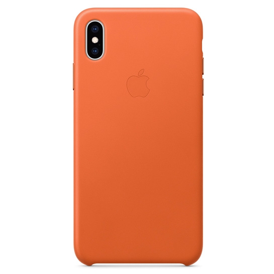 Чехол Apple Leather Case for iPhone XS Max Sunset - цена, характеристики, отзывы, рассрочка, фото 1