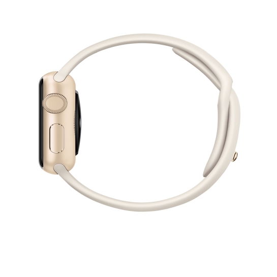 Смарт Годинник Apple Watch Sport 38mm Gold Aluminum with Antique White Sport Band - ціна, характеристики, відгуки, розстрочка, фото 2