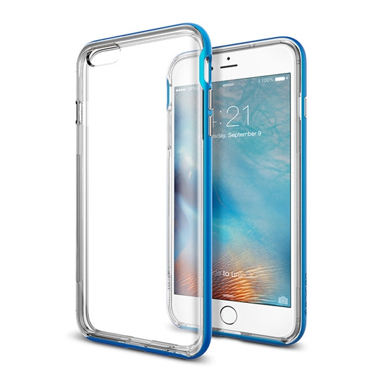 Чохол SGP Case Neo Hybrid EX Series Electric Blue for iPhone 6/6S* - ціна, характеристики, відгуки, розстрочка, фото 1