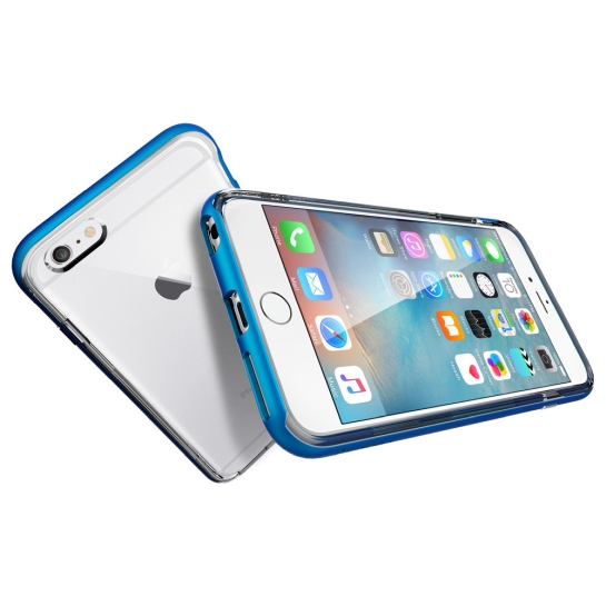 Чохол SGP Case Neo Hybrid EX Series Electric Blue for iPhone 6/6S* - ціна, характеристики, відгуки, розстрочка, фото 3
