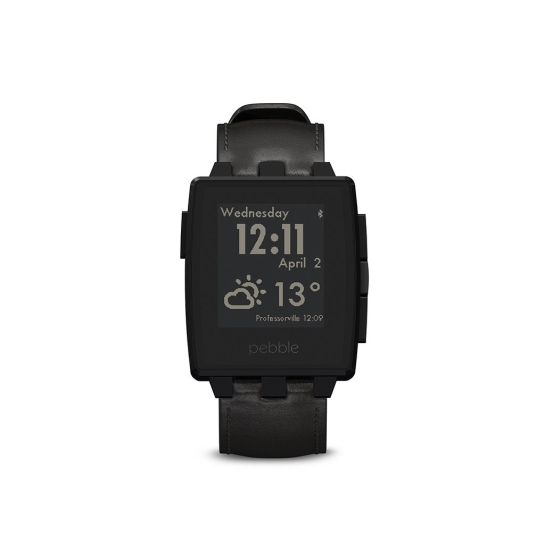 Смарт годинник Pebble Steel Black Matte - ціна, характеристики, відгуки, розстрочка, фото 2