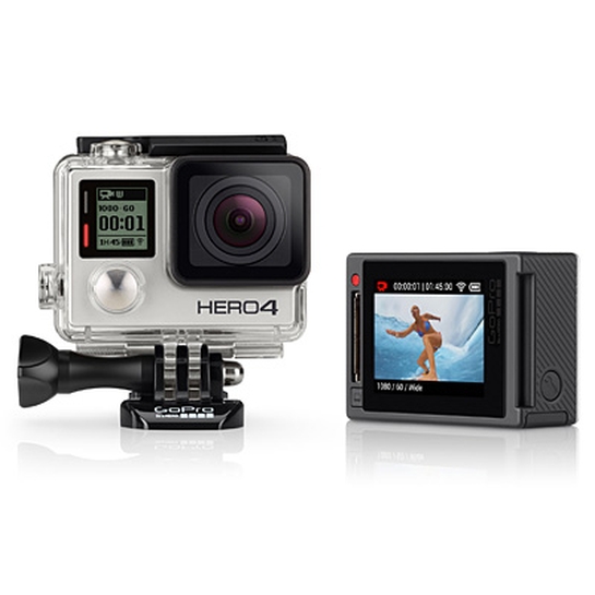 Экшн-камера GoPro HERO 4 Silver Edition - цена, характеристики, отзывы, рассрочка, фото 1