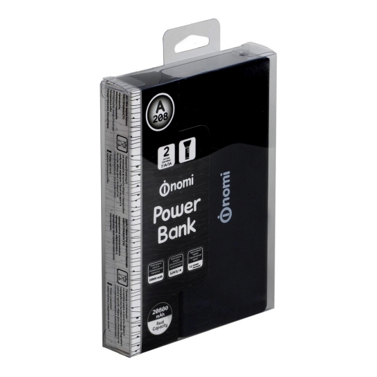 Внешний аккумулятор Nomi Power Bank 20800 mAh Black - цена, характеристики, отзывы, рассрочка, фото 3