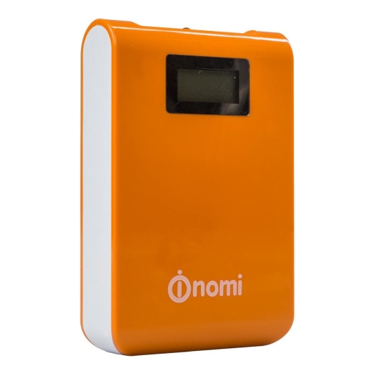Зовнішній акумулятор Nomi Power Bank with LCD 10400 mAh Orange * - ціна, характеристики, відгуки, розстрочка, фото 2
