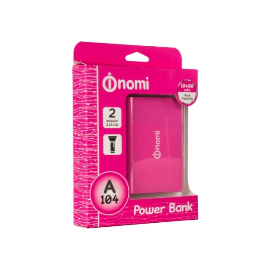Зовнішній акумулятор Nomi Power Bank 10400 mAh Pink * - ціна, характеристики, відгуки, розстрочка, фото 4