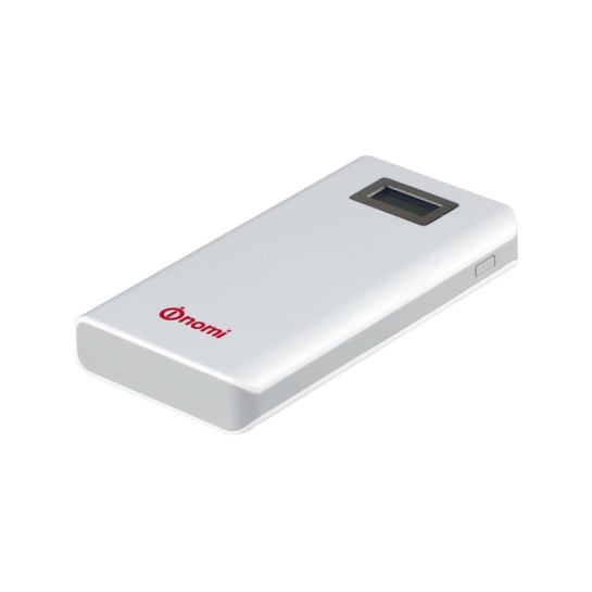 Зовнішній акумулятор Nomi Power Bank with LCD 15600 mAh White * - ціна, характеристики, відгуки, розстрочка, фото 2