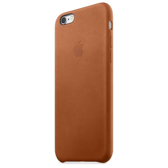 Чехол Apple Leather Case for iPhone 6/6S Saddle Brown - цена, характеристики, отзывы, рассрочка, фото 3