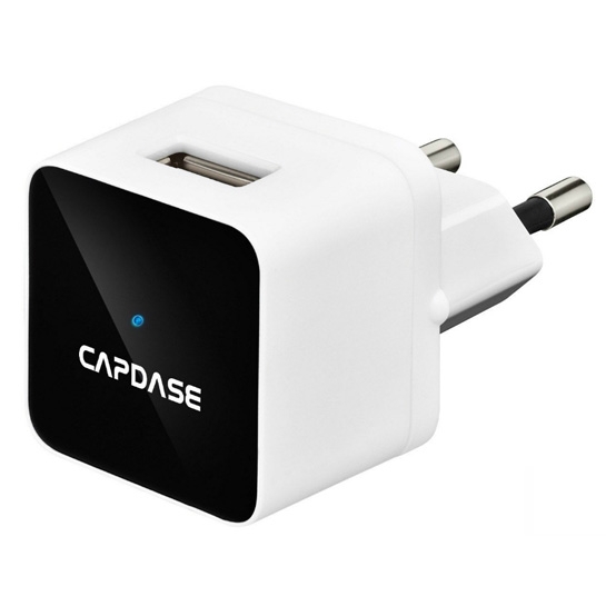 Мережевий зарядний пристрій Capdase USB Power Adapter Atom Plug White (1A) * - ціна, характеристики, відгуки, розстрочка, фото 1