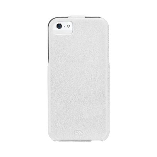 Чехол Case-Mate Signature Flip Cases for iPhone 5/5S/SE White *