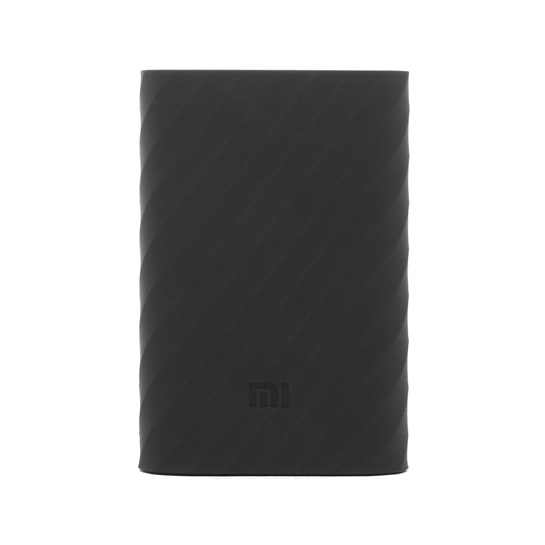 Чехол Xiaomi Mi Silicone Protective Case for Power Bank 10000 mAh Black - цена, характеристики, отзывы, рассрочка, фото 1