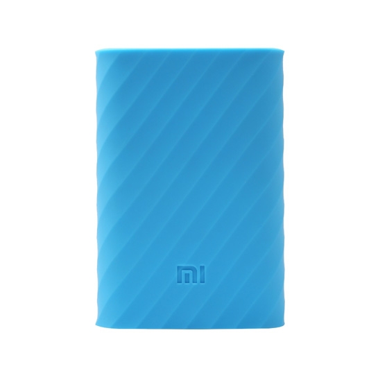 Чохол Xiaomi Mi Silicone Protective Case for Power Bank 10000 mAh Blue - ціна, характеристики, відгуки, розстрочка, фото 1