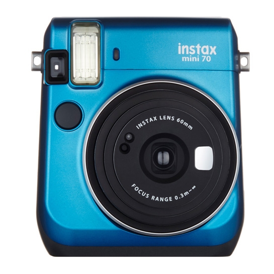Камера моментальной печати FUJIFILM Instax Mini 70 Blue EX D - цена, характеристики, отзывы, рассрочка, фото 1