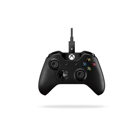 Джойстик Xbox One Black + USB Кабель для Windows - ціна, характеристики, відгуки, розстрочка, фото 2