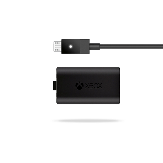 Джойстик Xbox One Black + Play & Charge Kit - ціна, характеристики, відгуки, розстрочка, фото 3