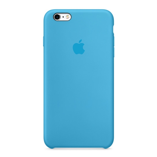 Чохол Apple Silicone Case for iPhone 6/6S Blue - ціна, характеристики, відгуки, розстрочка, фото 1
