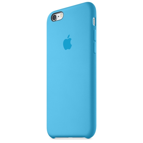 Чехол Apple Silicone Case for iPhone 6/6S Blue - цена, характеристики, отзывы, рассрочка, фото 6