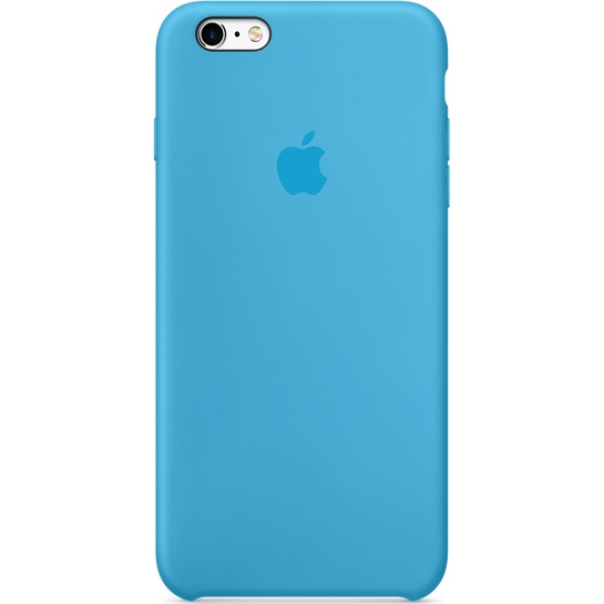 Чохол Apple Silicone Case for iPhone 6 Plus/6S Plus Blue - ціна, характеристики, відгуки, розстрочка, фото 1