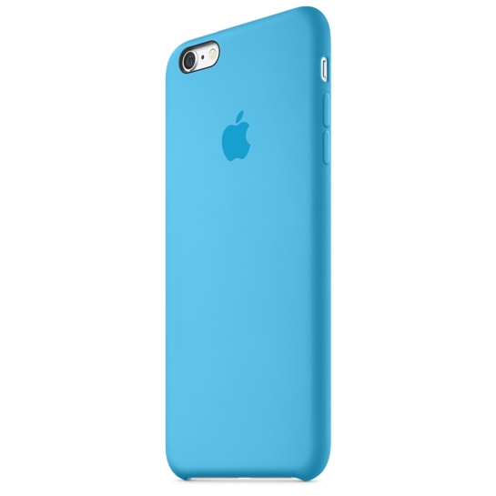 Чехол Apple Silicone Case for iPhone 6 Plus/6S Plus Blue - цена, характеристики, отзывы, рассрочка, фото 6