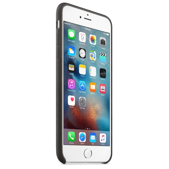 Чохол Apple Leather Case for iPhone 6 Plus/6S Plus Black - ціна, характеристики, відгуки, розстрочка, фото 6