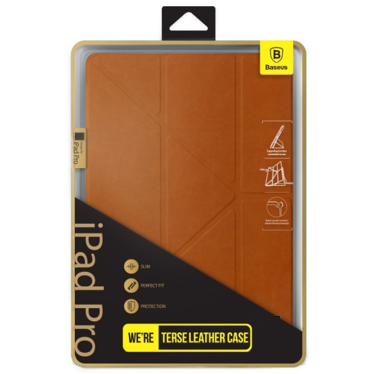 Чохол Baseus Terse Leather Case for iPad Pro Brown - ціна, характеристики, відгуки, розстрочка, фото 6