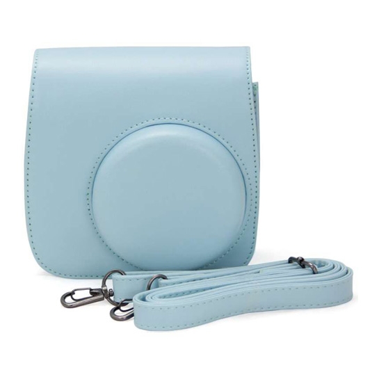 Чехол Retro Leather Case for FUJIFILM Instax Mini 8/9 Blue - цена, характеристики, отзывы, рассрочка, фото 1