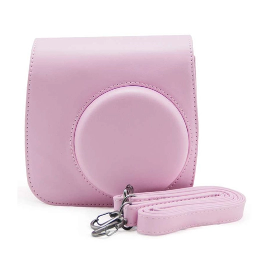 Чехол Retro Leather Case for FUJIFILM Instax Mini 8/9 Pink