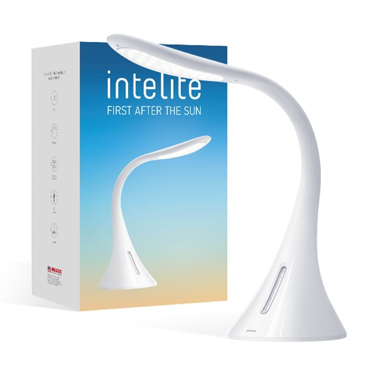 Настільний світильник Intelite Desklamp 9W White - цена, характеристики, отзывы, рассрочка, фото 1
