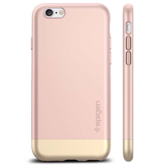 Чехол SGP Case Style Armor Series Rose Gold for iPhone 6/6S - цена, характеристики, отзывы, рассрочка, фото 2