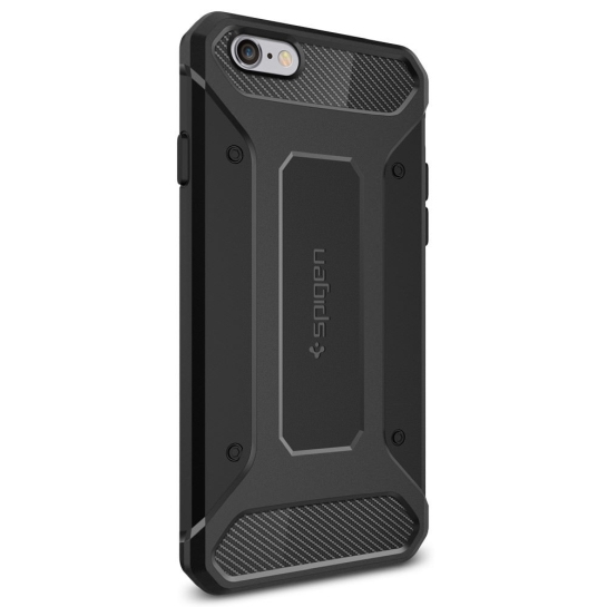 Чехол SGP Case Rugged Armor Series Black for iPhone 6/6S - цена, характеристики, отзывы, рассрочка, фото 2