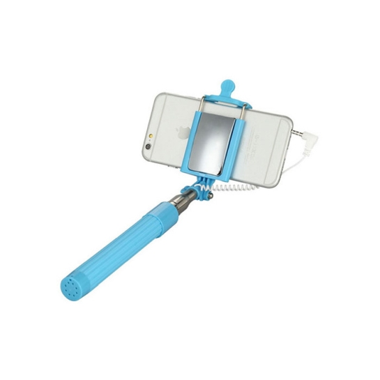 Палиця для селфі Baseus Selfie Stick Pro Series with Aux Cable Blue * - ціна, характеристики, відгуки, розстрочка, фото 3