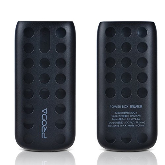 Внешний аккумулятор Remax Proda Design Power Box Lovely 5000 mAh Black* - цена, характеристики, отзывы, рассрочка, фото 2