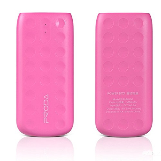 Зовнішній акумулятор Remax Proda Design Power Box Lovely 5000 mAh Pink* - ціна, характеристики, відгуки, розстрочка, фото 2