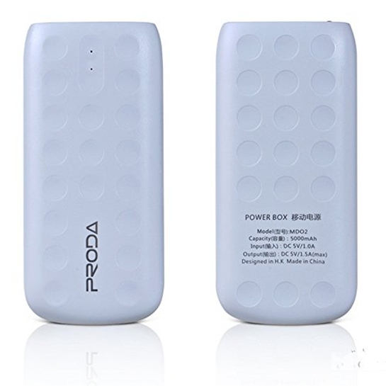 Внешний аккумулятор Remax Proda Design Power Box Lovely 5000 mAh White* - цена, характеристики, отзывы, рассрочка, фото 2