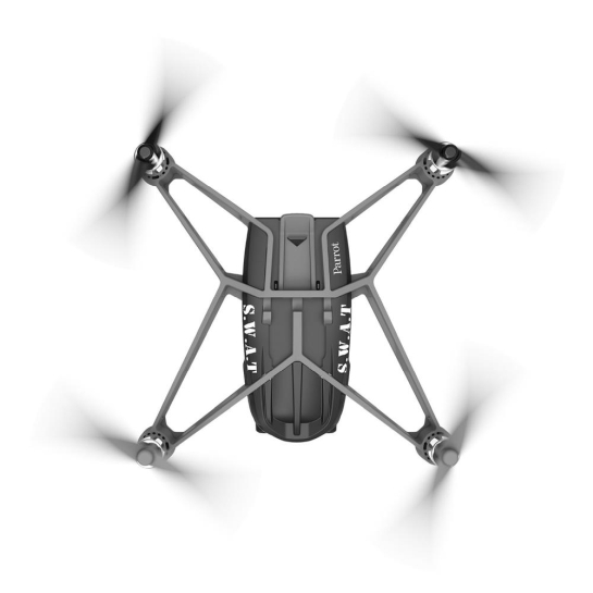 Квадрокоптер Parrot Airborne Night Swat - ціна, характеристики, відгуки, розстрочка, фото 4