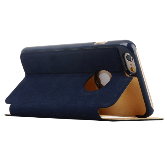 Чехол Baseus Terse Leather Case for iPhone 6/6S Blue - цена, характеристики, отзывы, рассрочка, фото 4