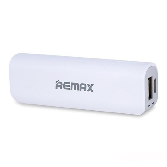 Зовнішній акумулятор Remax Power Box Mini White 2600 mAh Gray* - ціна, характеристики, відгуки, розстрочка, фото 1