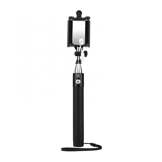 Палиця для селфі Baseus Fasion Selfie Series with Bluetooth/Aux Black * - ціна, характеристики, відгуки, розстрочка, фото 1