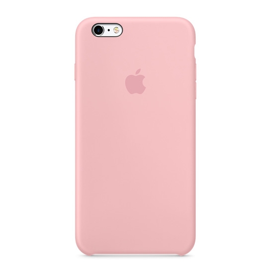 Чохол Apple Silicone Case for iPhone 6/6S Pink - ціна, характеристики, відгуки, розстрочка, фото 1