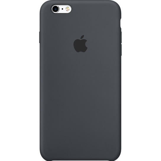 Чехол Apple Silicone Case for iPhone 6 Plus/6S Plus Charcoal Gray - цена, характеристики, отзывы, рассрочка, фото 1