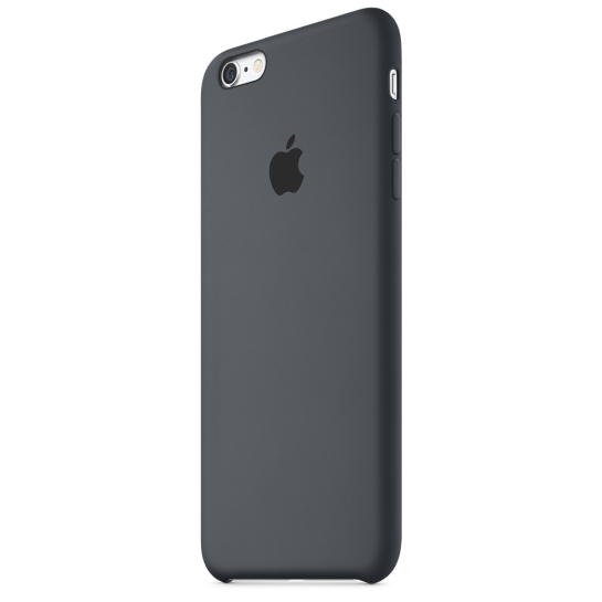 Чохол Apple Silicone Case for iPhone 6 Plus/6S Plus Charcoal Gray - ціна, характеристики, відгуки, розстрочка, фото 6