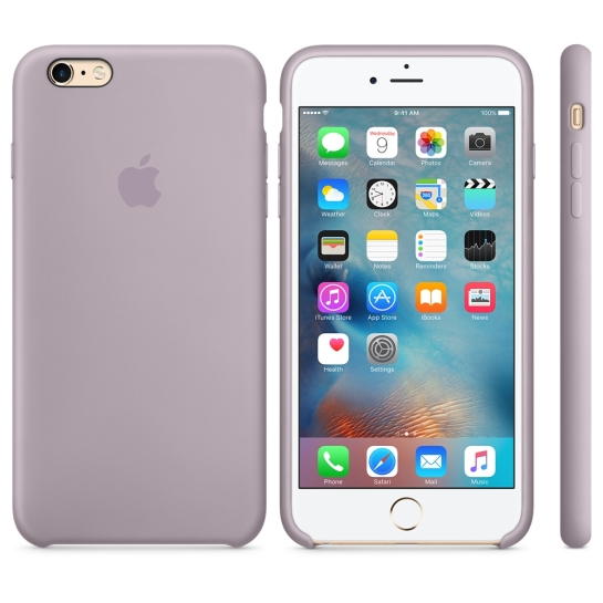 Чохол Apple Silicone Case for iPhone 6 Plus/6S Plus Lavender - ціна, характеристики, відгуки, розстрочка, фото 2