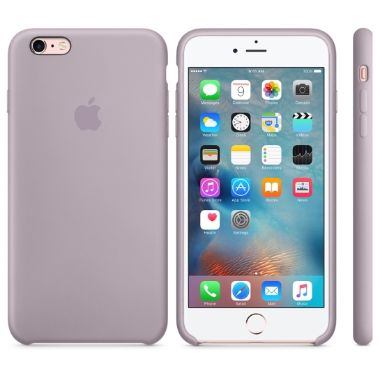 Чехол Apple Silicone Case for iPhone 6 Plus/6S Plus Lavender - цена, характеристики, отзывы, рассрочка, фото 3