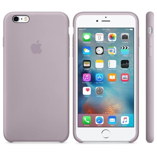 Чохол Apple Silicone Case for iPhone 6 Plus/6S Plus Lavender - ціна, характеристики, відгуки, розстрочка, фото 4