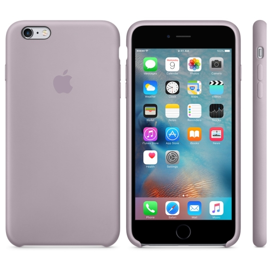 Чохол Apple Silicone Case for iPhone 6 Plus/6S Plus Lavender - ціна, характеристики, відгуки, розстрочка, фото 5