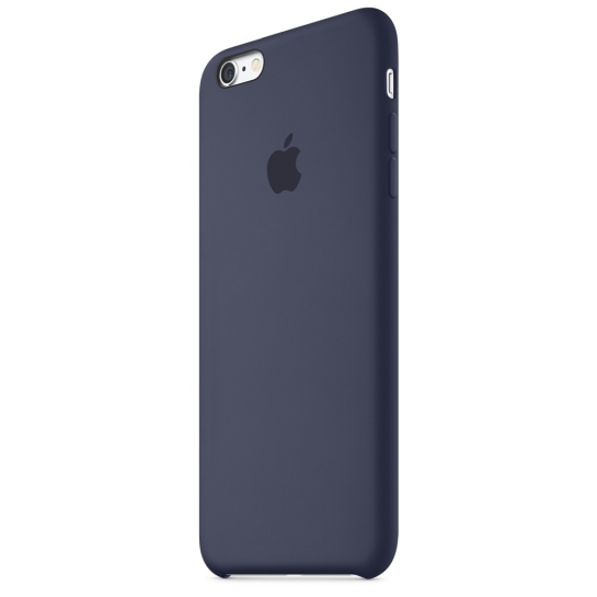 Чохол Apple Silicone Case for iPhone 6 Plus/6S Plus Midnight Blue* - ціна, характеристики, відгуки, розстрочка, фото 6