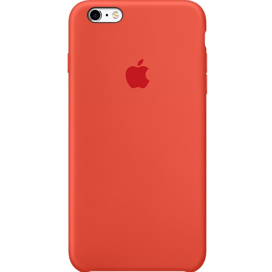 Чехол Apple Silicone Case for iPhone 6 Plus/6S Plus Orange - цена, характеристики, отзывы, рассрочка, фото 1